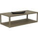 Doncaster 55 X 25.5 inch Smoke Grey Coffee Table